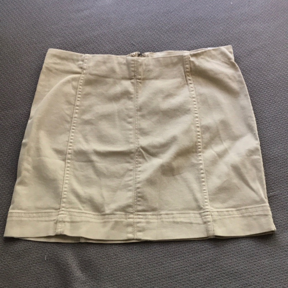 Khaki skirt